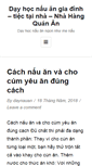 Mobile Screenshot of dayhocnauan.com